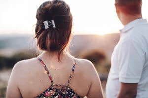 A couple receives treatment through an addiction recovery program