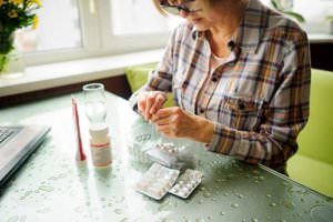 A woman in need of a prescription painkiller addiction treatment center