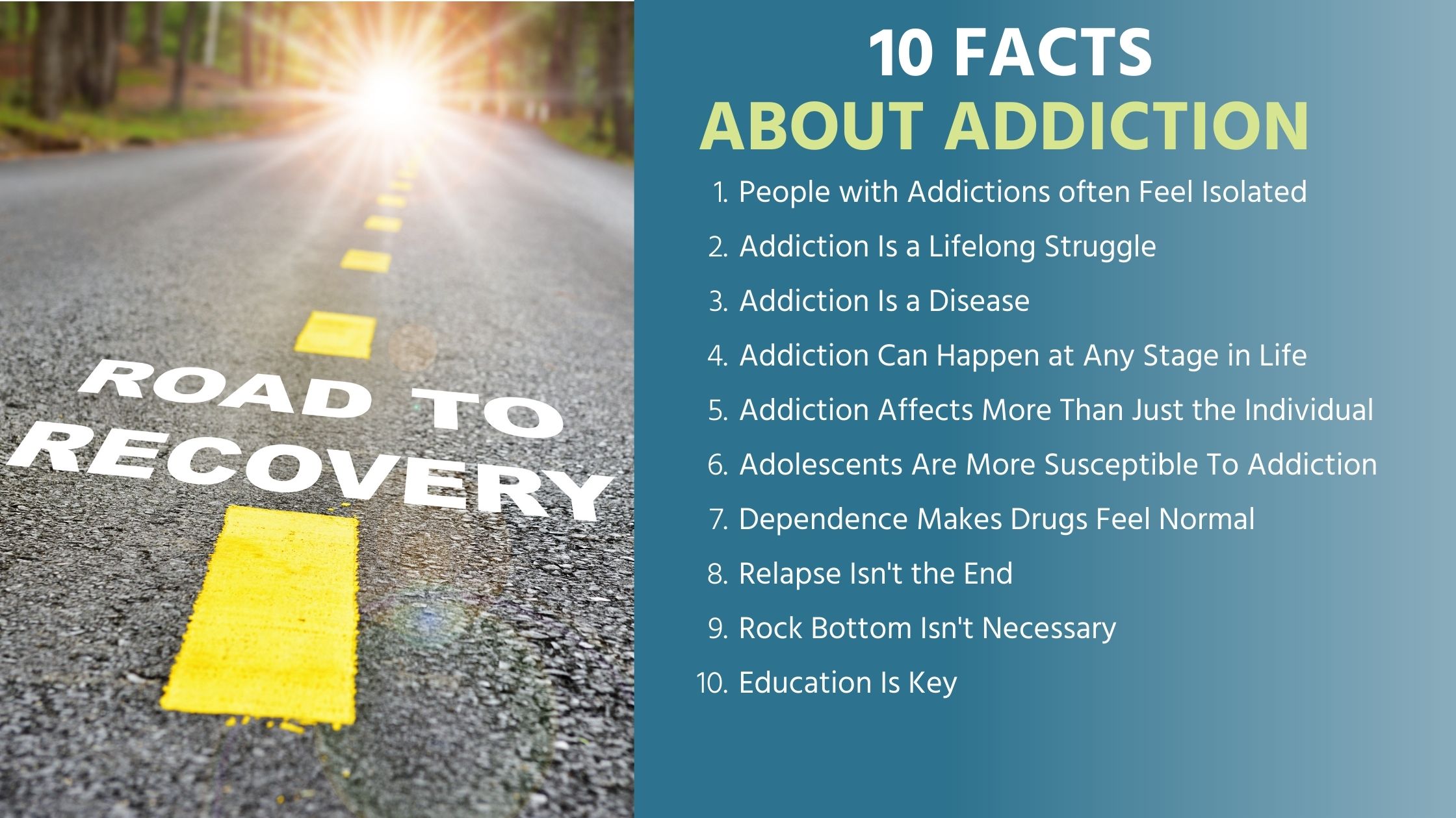 10 Facts About Addiction