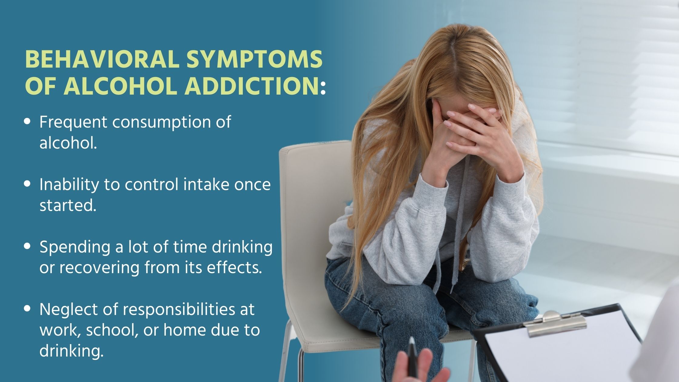Behavioral Symptoms of Alcohol Addiction